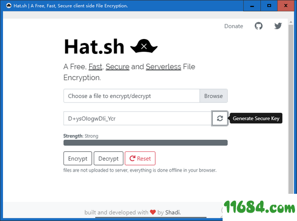 Hat.sh(文件加密解密工具) v1.0免费版
