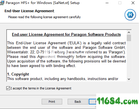 Paragon HFS+破解版下载-磁盘分区工具Paragon HFS + for Windows v11.3.158 破解版(附图文教程)下载