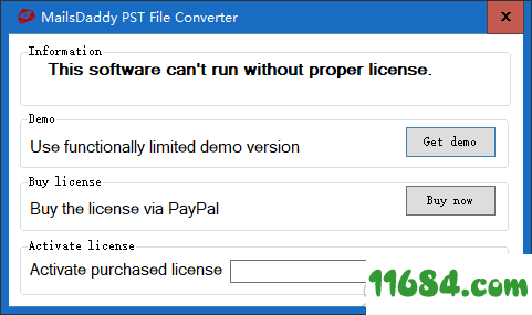 MailsDaddy PST File Converter下载-PST格式转换器MailsDaddy PST File Converter v1.0 最新免费版下载