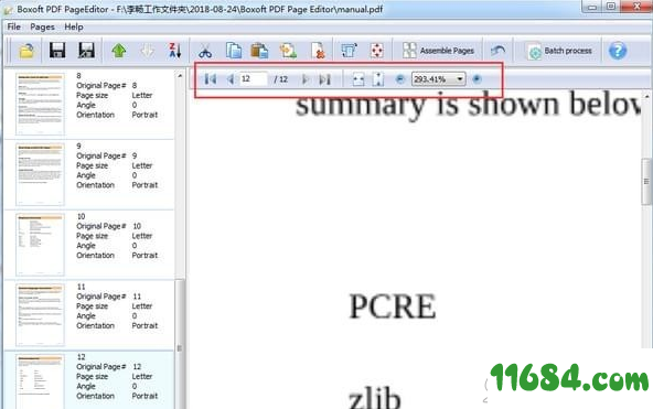 PDF PageEditor下载-PDF页面编辑器Boxoft PDF PageEditor v3.1 最新免费版下载