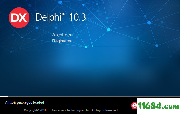 Embarcadero Delphi下载-Embarcadero Delphi 10.3.2精简版百度云 v26.0(附破解文件)下载