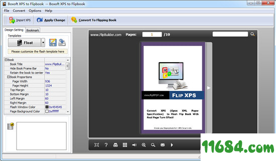 XPS to Flipbook下载-XPS到翻页书转换器Boxoft XPS to Flipbook v2.0.0 最新版下载