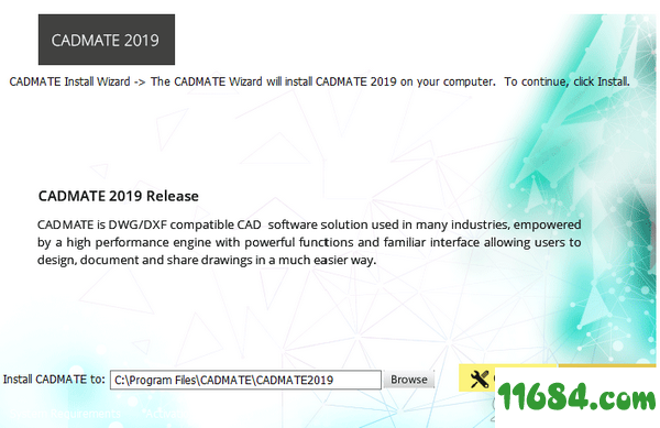 CADMATE 2019破解版下载-CADMATE 2019 SP1 中文版(附破解补丁) 下载