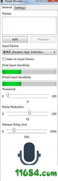 Noise Blocker下载-麦克风噪声屏蔽Noise Blocker v1.2.3 最新版下载