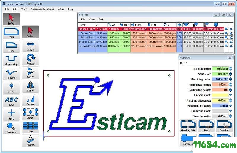 Estlcam下载-3D打印工具Estlcam v11.114 最新版下载
