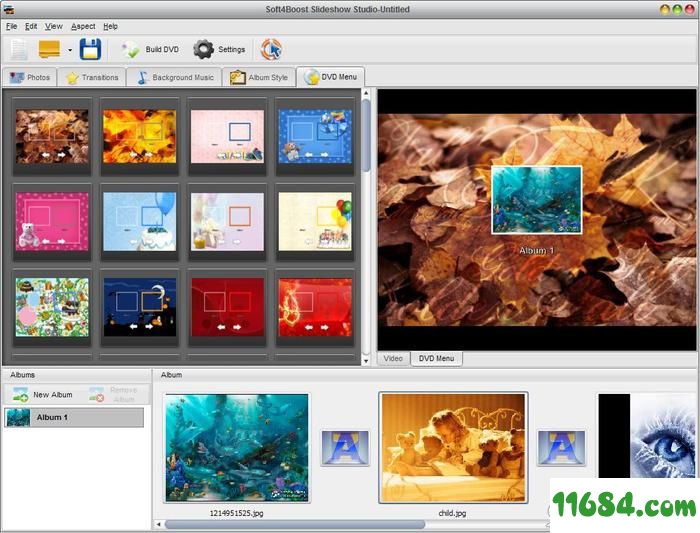 Soft4Boost Slideshow Studio下载-幻灯片制作软件Soft4Boost Slideshow Studio v4.9.7.981 绿色版下载