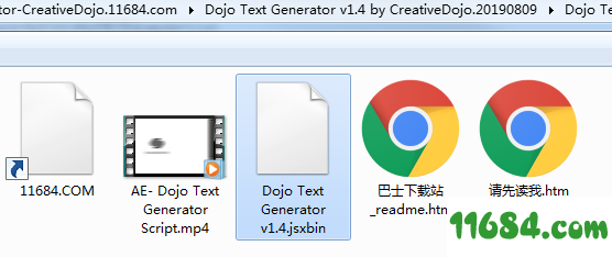 Dojo Text Generator脚本下载-AE文字拆分打散独立设置脚本Dojo Text Generator v1.4 免费版 by CreativeDojo下载