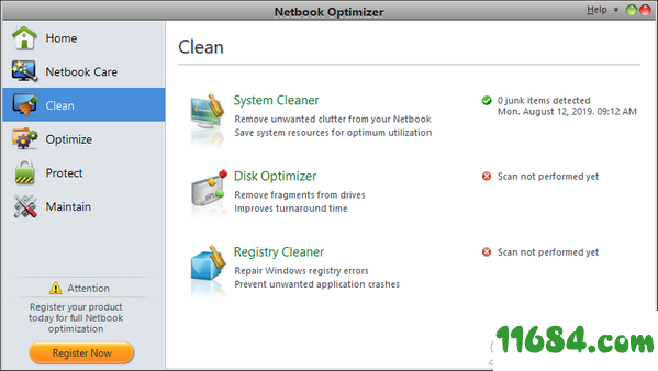 Netbook Optimizer下载-上网本垃圾清理软件Netbook Optimizer v1.00.91 最新版下载