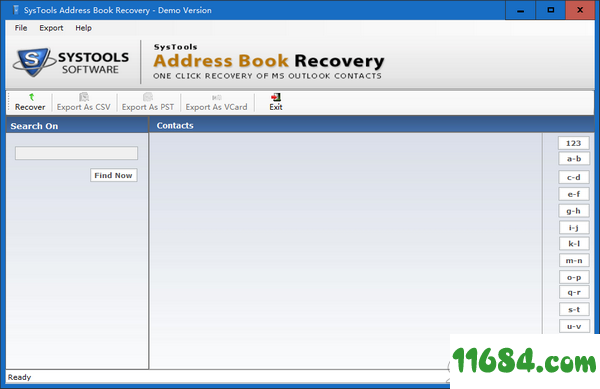 SysTools Address Book Recovery下载-通讯簿恢复软件SysTools Address Book Recovery v2.0 最新版下载