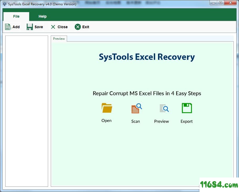 SysTools Excel Recovery下载-文档修复工具SysTools Excel Recovery v4.0 最新版下载