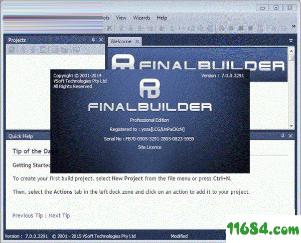 FinalBuilder Pro下载-自动化创建发布管理工具FinalBuilder Pro v8.0.0.2550 中文免费版下载