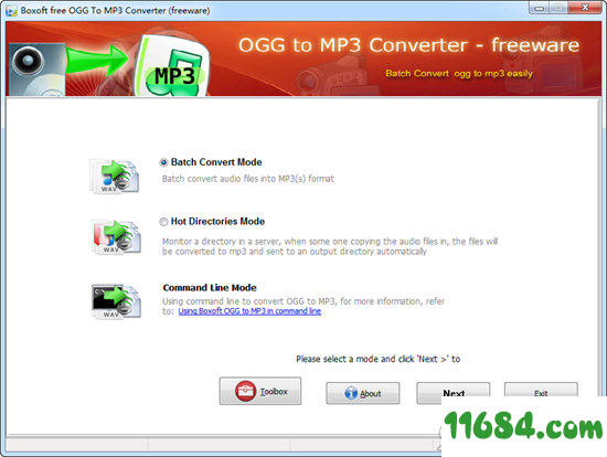 OGG到MP3转换器Boxoft OGG to MP3 Converter v1.0 最新免费版