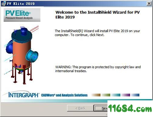 Intergraph PV Elite破解版下载-压力容器设计软件Intergraph PV Elite 2019 v21.0.0 中文版下载