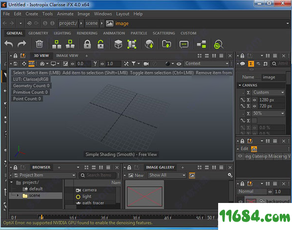 Clarisse iFX破解版下载-3D动画制作软件Isotropix Clarisse iFX v4.0.SP2b 汉化版下载