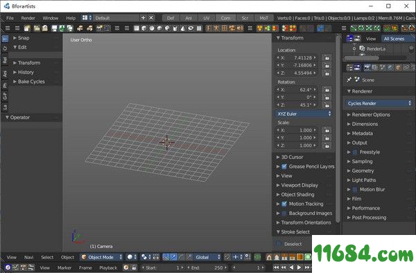 Bforartists2020下载-3D模型编辑器Bforartists2020 V1.0.0 官方最新版下载