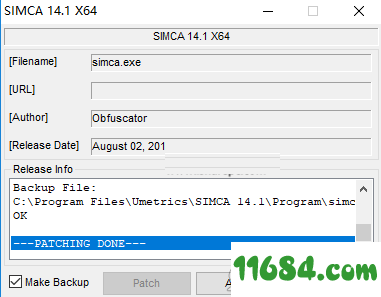 Umetrics SIMCA破解版下载-多元变量统计分析软件Umetrics SIMCA v14.1.0.2047 汉化绿色版下载