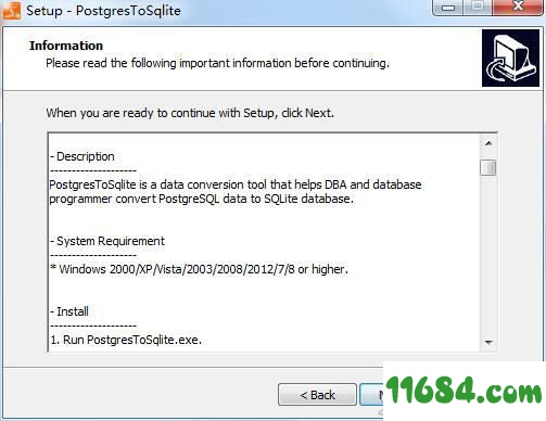 PostgresToSqlite下载-数据库转换软件PostgresToSqlite v2.4 官方版下载