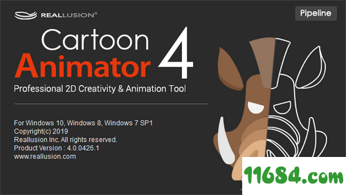 Reallusion Cartoon Animato破解版下载-2d动画制作软件Reallusion Cartoon Animator 4.0.0 Pipeline中文版下载