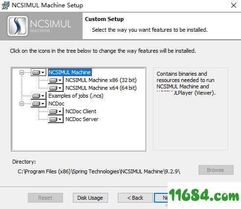 NCSIMUL Machine破解版下载-多轴加工仿真软件NCSIMUL Machine v9.2.9 汉化版下载