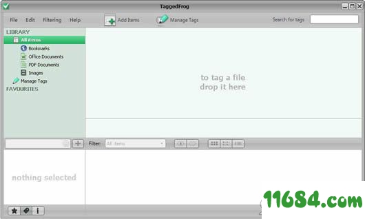 TaggedFrog下载-标签管理文件工具TaggedFrog v1.1 绿色版下载