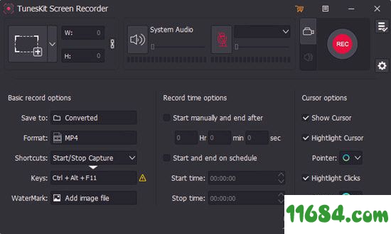 TunesKit Screen Recorder破解版下载-屏幕录制软件TunesKit Screen Recorder V1.0.1 正式版下载