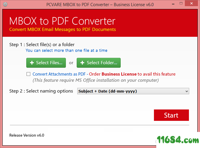 MBOX to PDF Converter破解版下载-MBOX转PDF工具PCVARE MBOX to PDF Converter v6.1 免费版下载