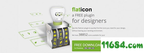 Flaticon插件下载-PS图标插件Flaticon 最新版下载