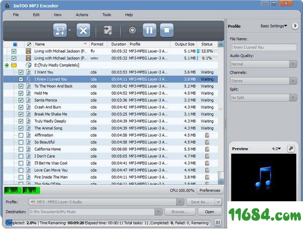 ImTOO MP3 Encoder破解版下载-MP3格式转换器ImTOO MP3 Encoder v6.3.0 最新免费版下载