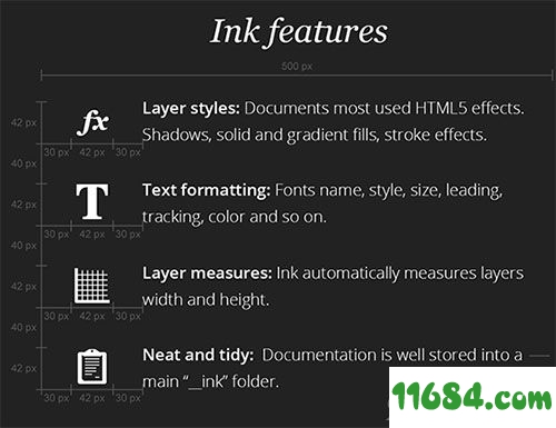 Ink插件下载-ps图层信息显示插件Ink v1.6.3 免费版下载