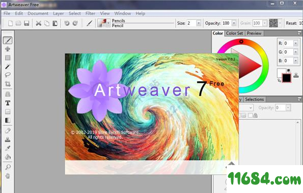 Artweaver free破解版下载-绘画软件Artweaver free v7.0.2 最新免费版下载