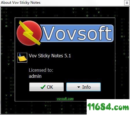 VovSoft Sticky Notes破解版下载-桌面便签VovSoft Sticky Notes v5.1 破解版下载