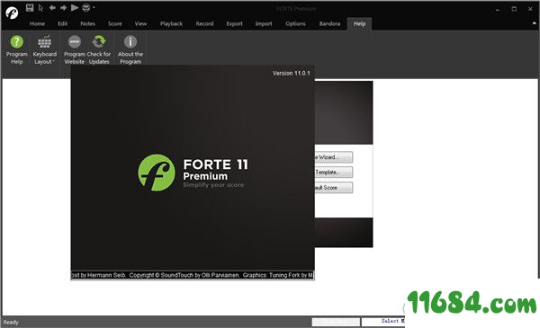 Forte Notation FORTE破解版下载-乐谱制作软件Forte Notation FORTE 11 v11.0.1 中文绿色版下载