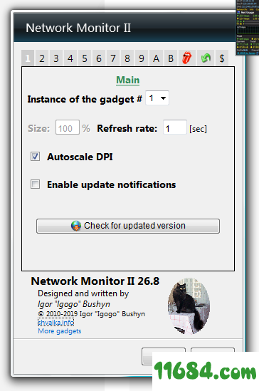 Network Monitor II下载-桌面网络状况监控软件Network Monitor II v26.8 最新免费版下载