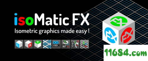 IsoMatic FX脚本下载-AE快速三维透视效果脚本AEscripts IsoMatic FX v1.6 最新版下载