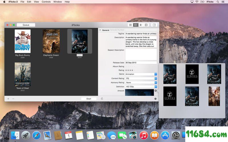 iFlicks MacOS下载-视频文件汇合进iTunes软件iFlicks for MacOS 3.2.1 中文免费版下载