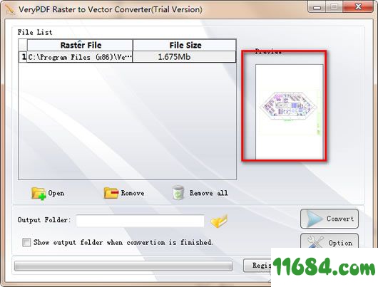 Raster to Vector Converter破解版下载-光栅到矢量转换工具VeryPDF Raster to Vector Converter v2.1 绿色版下载