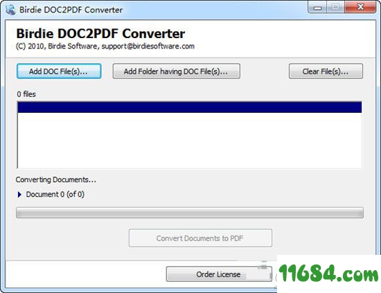 Birdie DOC2PDF Converter破解版下载-格式转换工具Birdie DOC2PDF Converter V2.1 免费版下载