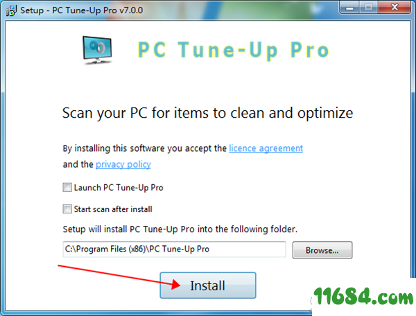 PC Tune-Up Pro破解版下载-PC Tune-Up Pro v7.0 中文汉化版下载