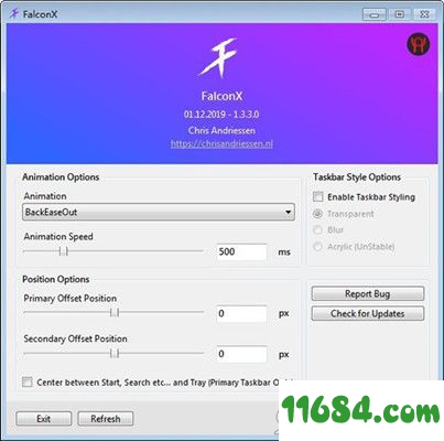FalconX下载-系统美化工具FalconX v1.3.3.0 免费版下载