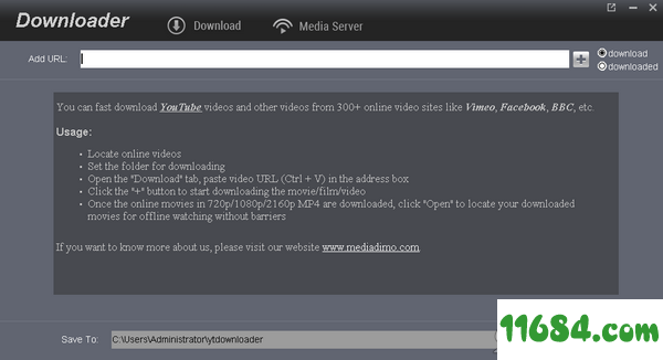 Dimo Video Downloader破解版下载-视频下载工具Dimo Video Downloader v4.4.0 破解版下载