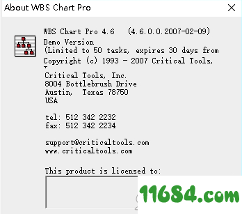 WBS Chart Pro破解版下载-图表管理软件WBS Chart Pro v4.6 绿色版下载