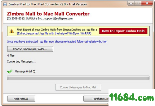 Zimbra Mail to Mac Mail Converter破解版下载-邮件格式转换器Zimbra Mail to Mac Mail Converter v2.0 最新版下载