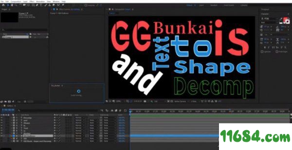 GG Bunkai插件下载-AE插件GG Bunkai v1.2 免费版下载