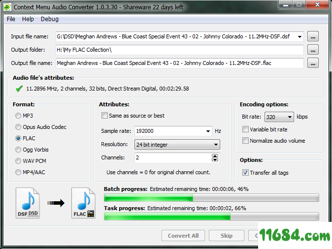 Context Menu Audio Converter破解版下载-音频转换器3delite Context Menu Audio Converter 1.0.31.74 中文免费版下载