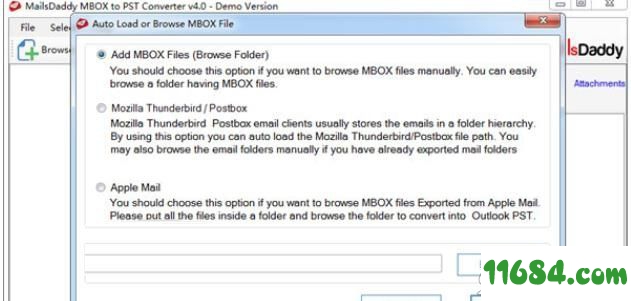 MBOX To PST Converter破解版下载-MailsDaddy MBOX To PST Converter v4.0 最新版下载