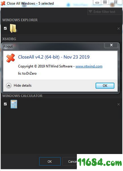 Close All Windows破解版下载-Close All Windows v4.3 中文绿色版下载