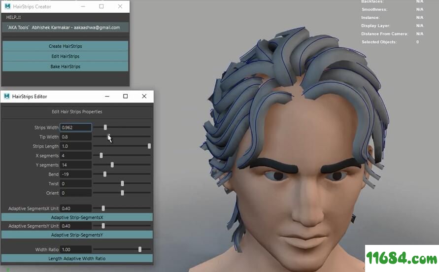 HairStripsCreatorTool破解版下载-3D制作HairStripsCreatorTool 免费版下载