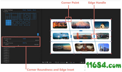 Super Collage插件下载-AE视频图像画面分割拼贴分屏插件Super Collage v1.0 免费版下载