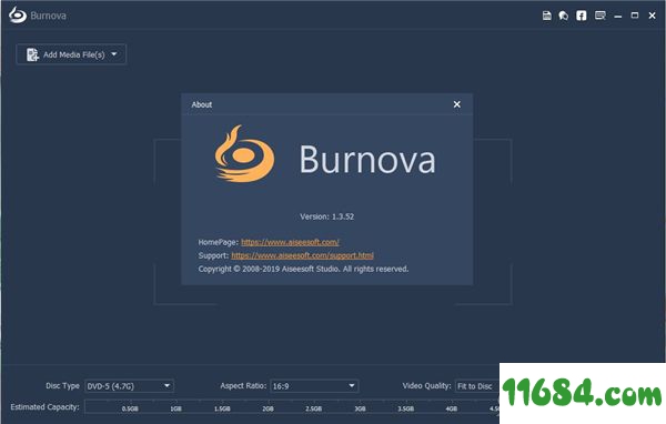 Burnova破解版下载-蓝光刻录软件Burnova v1.3.52 中文绿色版下载
