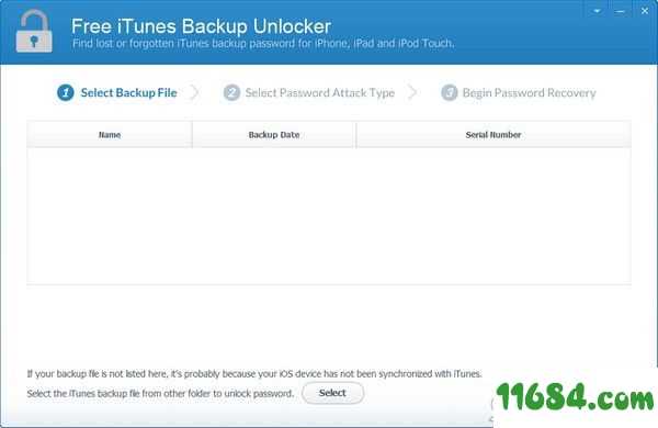Free iTunes Backup Unlocker破解版下载-iTunes备份解锁工具Free iTunes Backup Unlocker v5.2.0.0 最新版下载